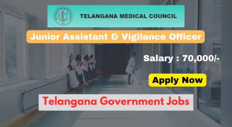 Junior Assistant and Vigilance Officer Jobs